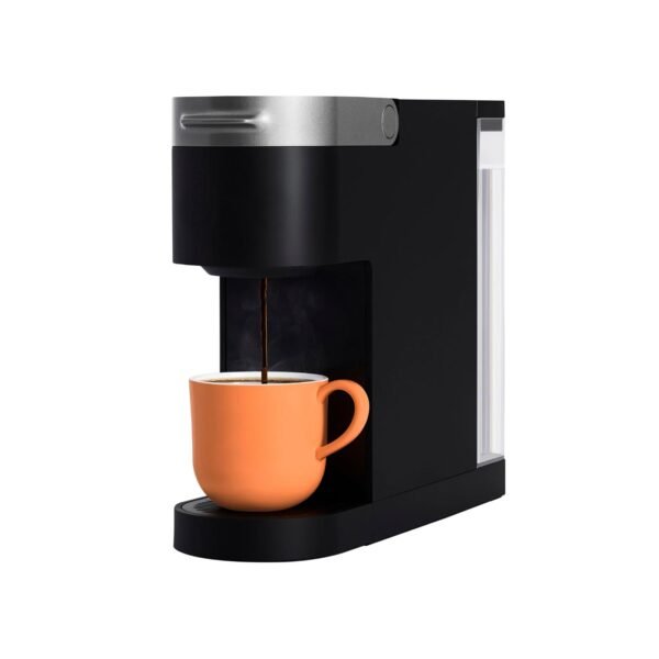 Slim Single-Serve K-Cup Pod Coffee Maker - Black